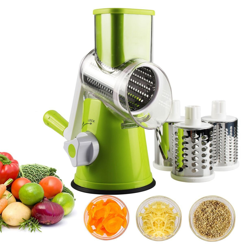 Cheese Grater Box - LMETJMA-cortador rotativo Manual de verduras para
