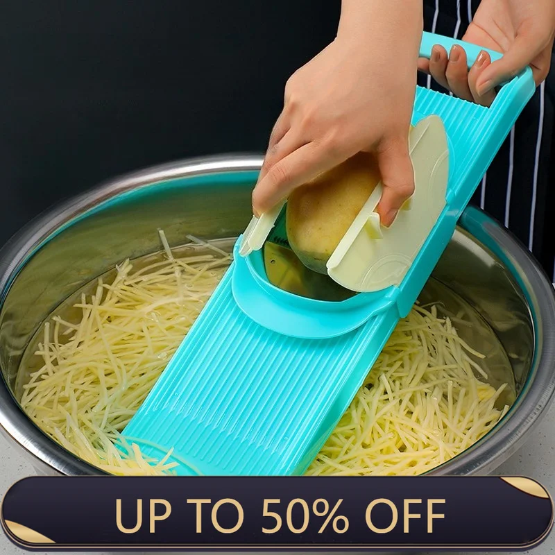 Korean Kitchen Gadgets - Rallador de Verduras Portátil, Cortador de