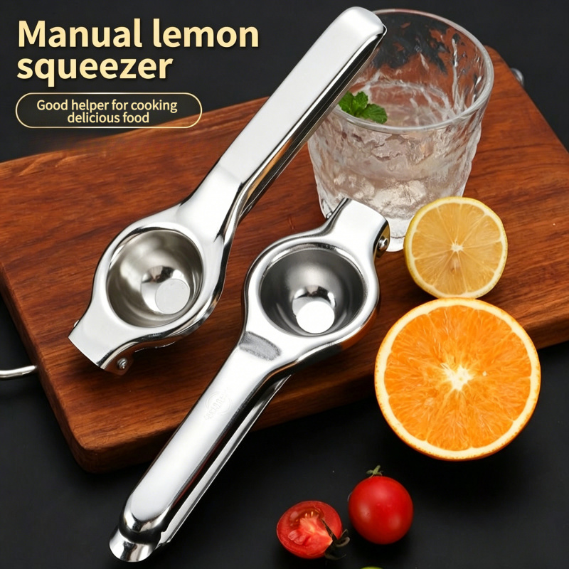 Citrus Lemon Squeezer - Exprimidor manual de limón de acero