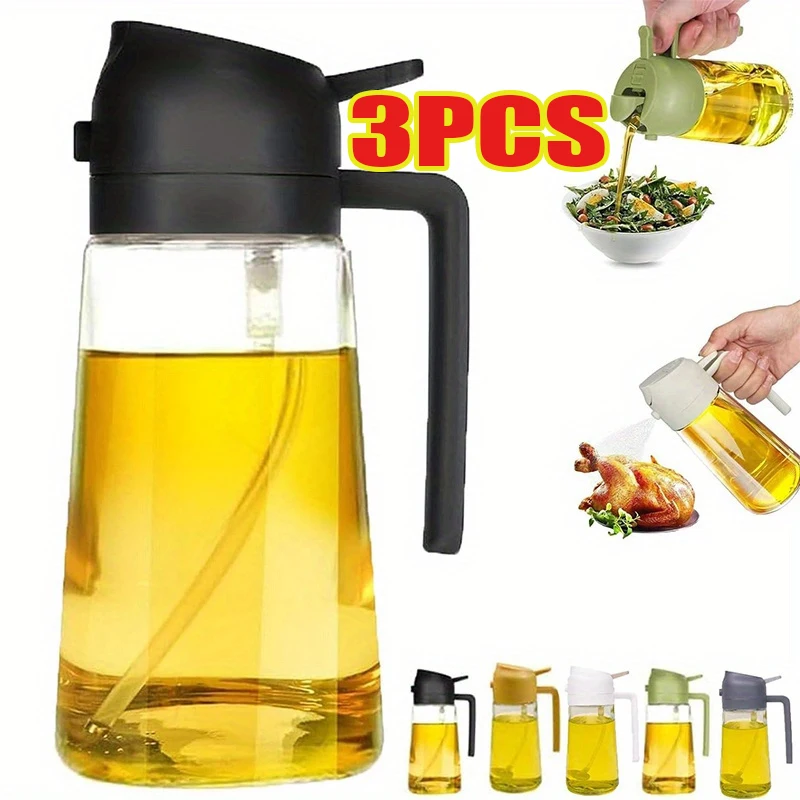 Kitchen Gadgets Oil Spray - Rociador de Aceite 2 en 1,
