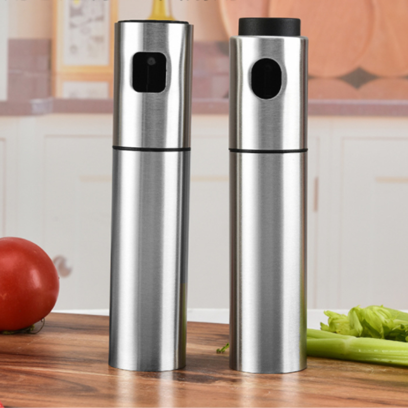 Kitchen Gadgets Oil Spray - Botella pulverizadora de acero inoxidable para
