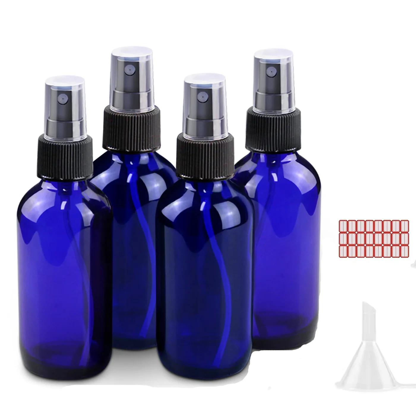Kitchen Gadgets Oil Spray - Botella pulverizadora de vidrio azul, 1