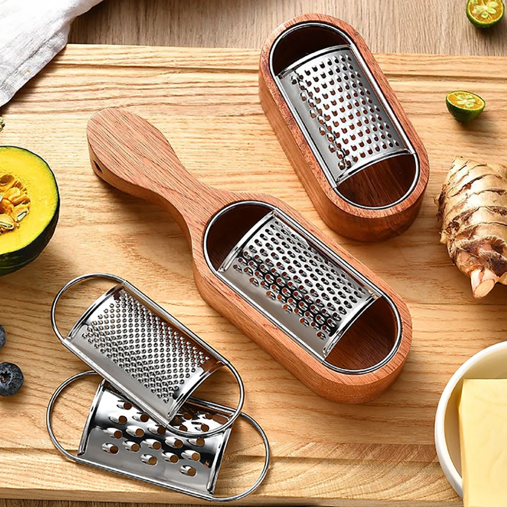 Cheese Grater Box - Rallador de Queso de Acero Inoxidable