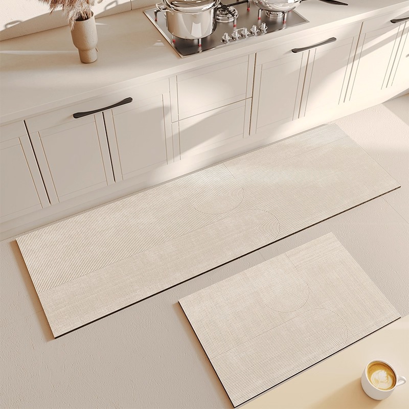 Korean Kitchen Gadgets - Alfombra de Cocina de Pvc, Alfombra