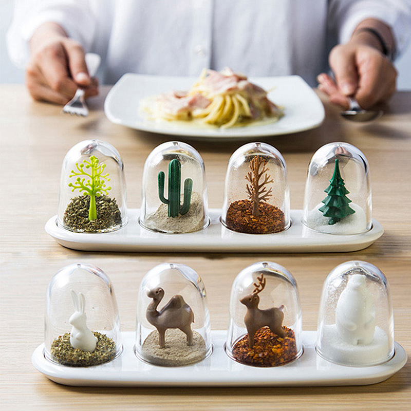 Korean Kitchen Gadgets - Tarro de especias de plantas para