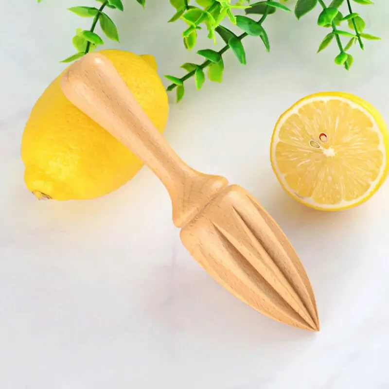 Exprimidor de limón de madera  - Citrus Lemon Squeezer reseña y precio