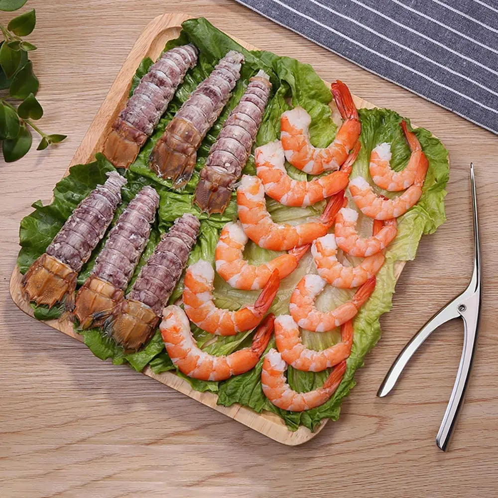 Pelador de gambas de acero ino - Kitchen Gadgets And Appliances reseña y precio