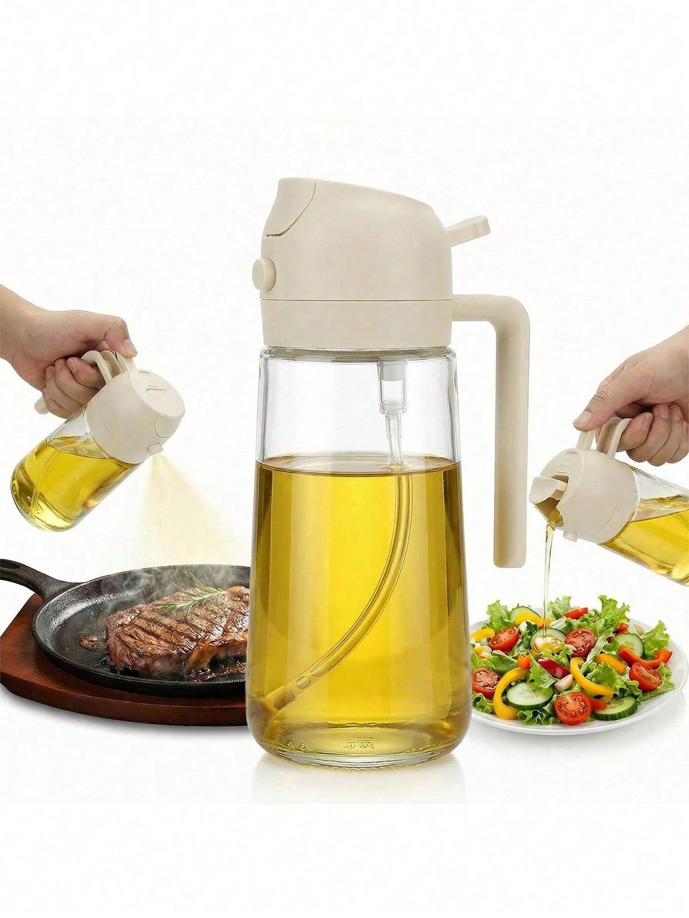 Botella dispensadora de aceite - Kitchen Gadgets Oil Spray reseña y precio