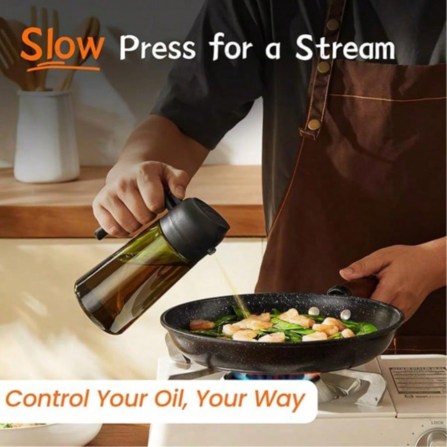 Botella dispensadora de aceite - Kitchen Gadgets Oil Spray reseña y precio