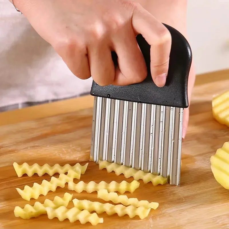 Rebanador de patatas fritas de - Korean Kitchen Gadgets reseña y precio