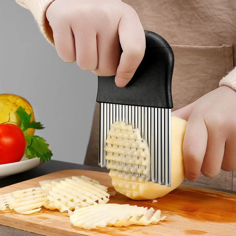 Rebanador de patatas fritas de - Korean Kitchen Gadgets reseña y precio