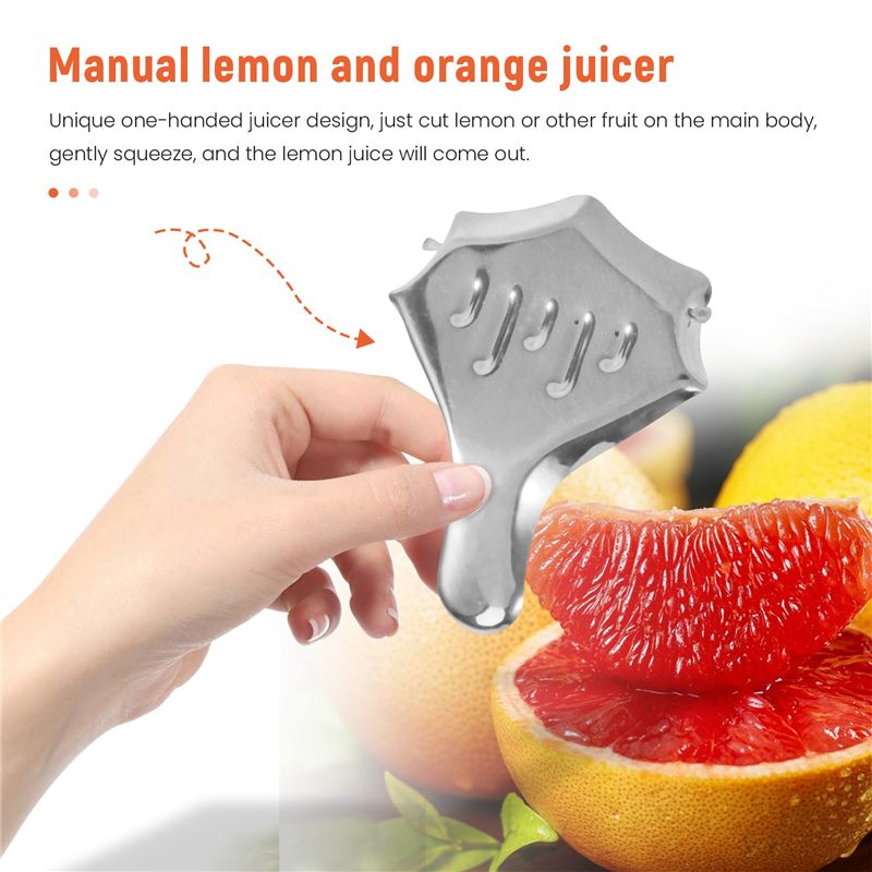 ABMS-Exprimidor de rodajas de  - Citrus Lemon Squeezer reseña y precio