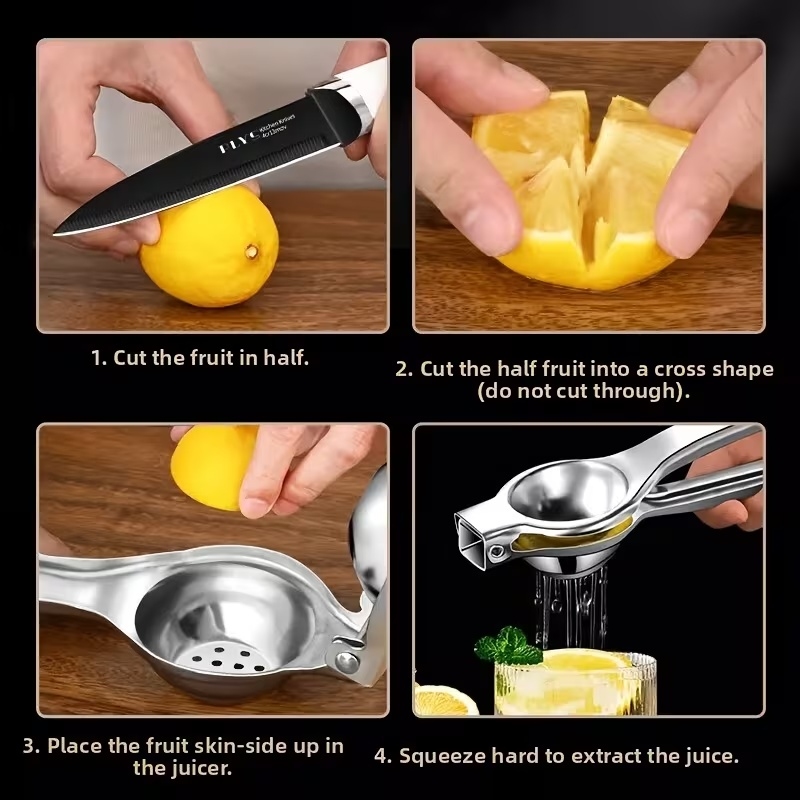Exprimidor manual de limón de  - Citrus Lemon Squeezer reseña y precio
