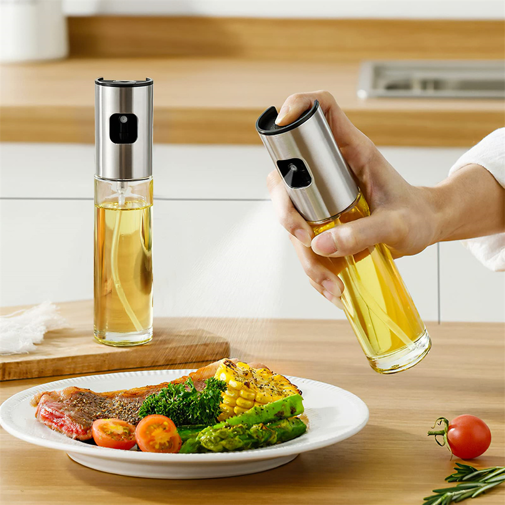 Pulverizador de aceite de vidr - Kitchen Gadgets Oil Spray reseña y precio