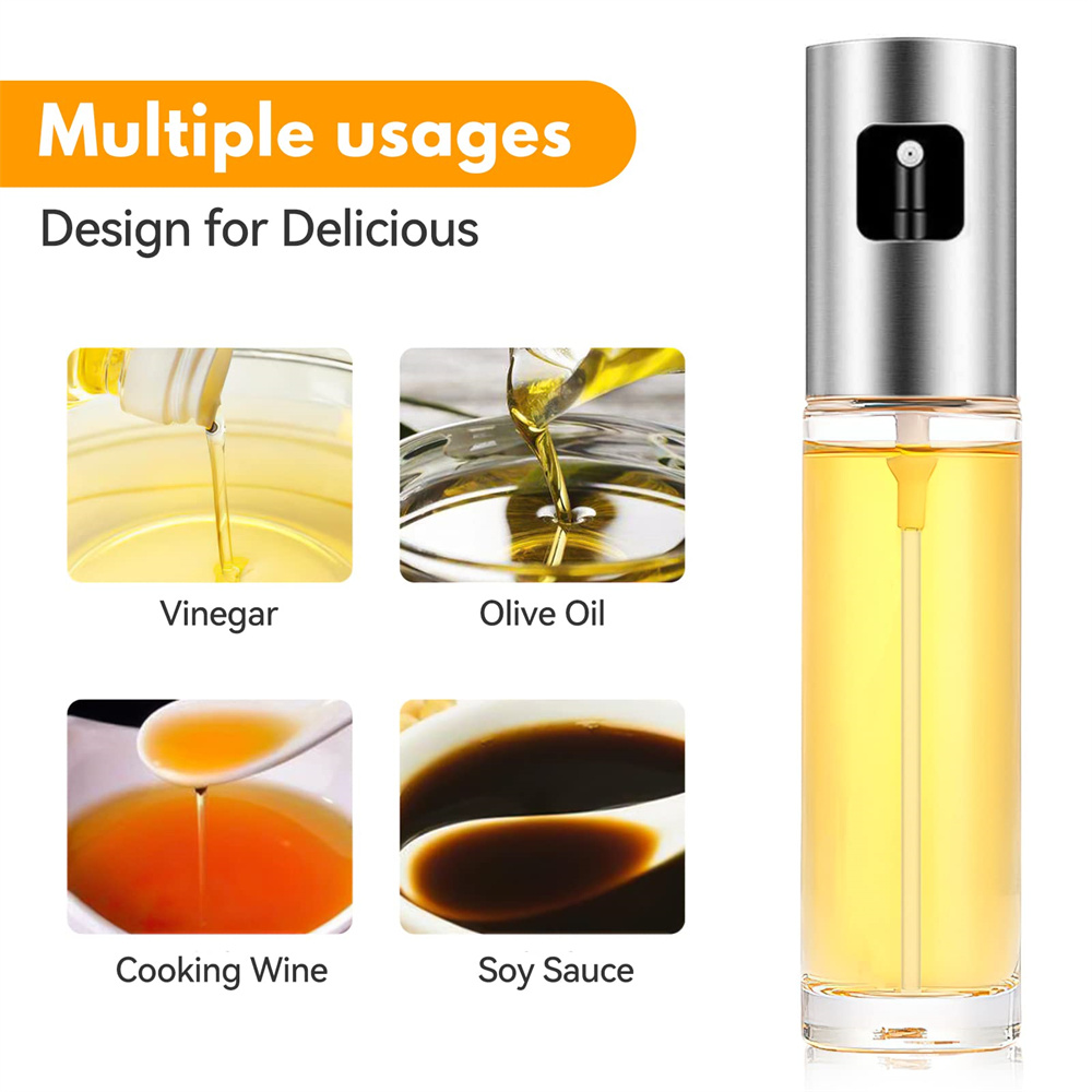 Pulverizador de aceite de vidr - Kitchen Gadgets Oil Spray reseña y precio