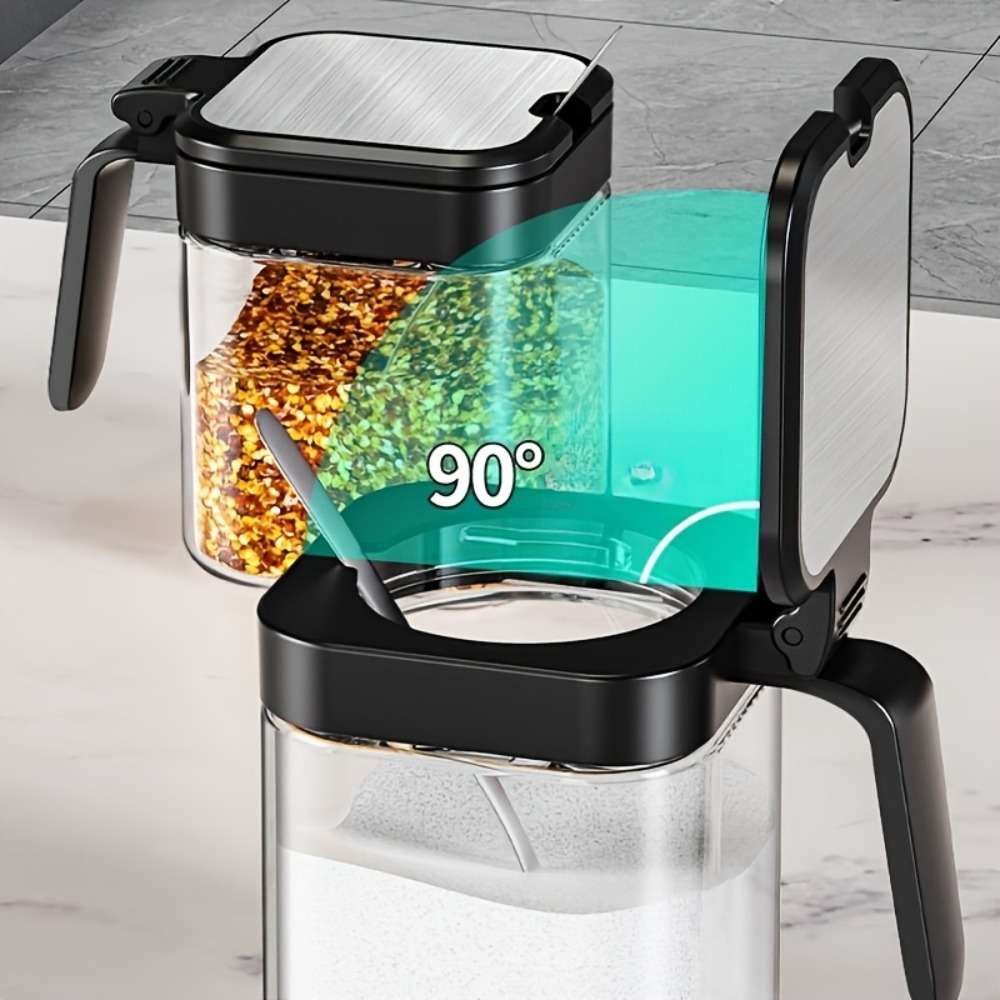 Frascos de vidrio para especia - Korean Kitchen Gadgets reseña y precio