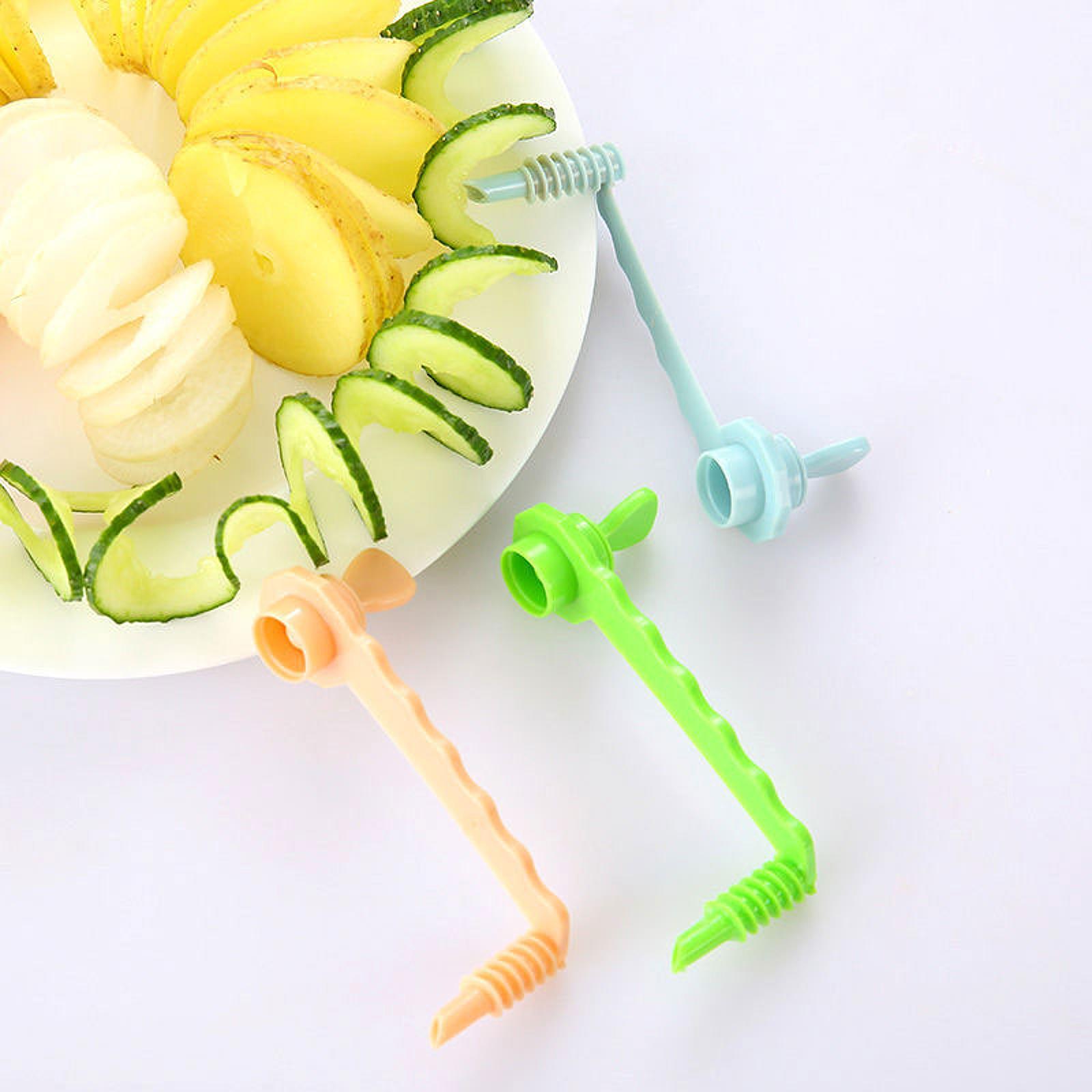 Cortador de Patatas en Espiral - Kitchen Gadgets Vegetable Cutter reseña y precio