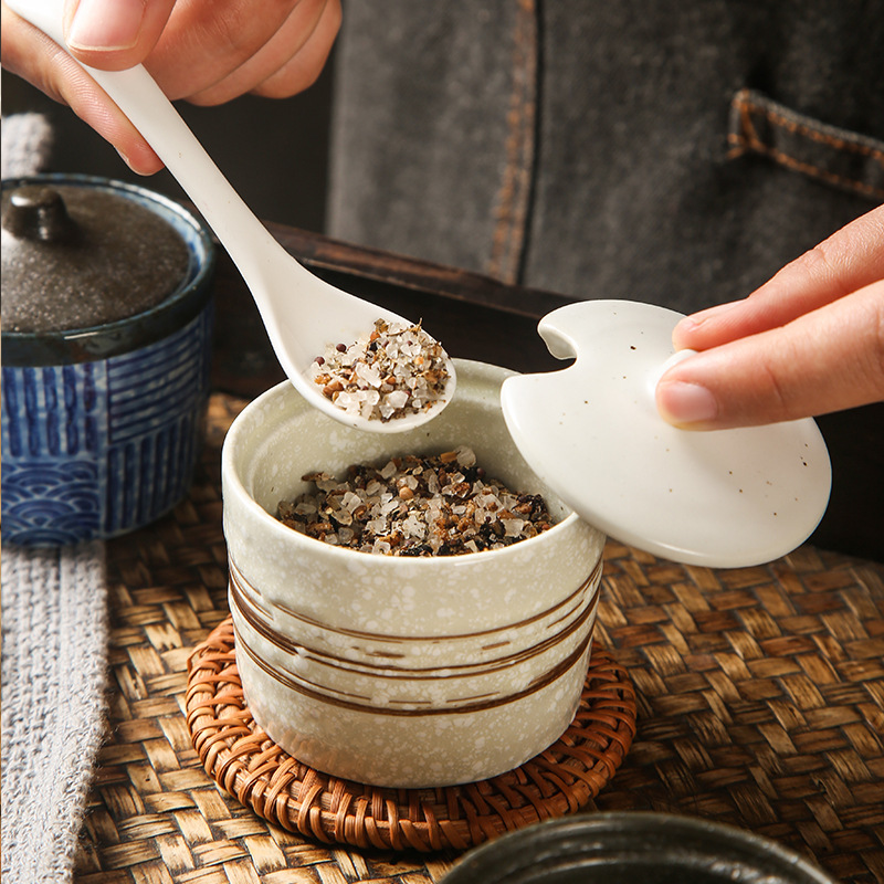 Tarro de condimentos de cerámi - Korean Kitchen Gadgets reseña y precio