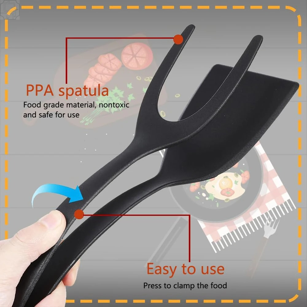 Espátula y Pinzas 2 en 1, de N - Kitchen Gadgets And Appliances reseña y precio