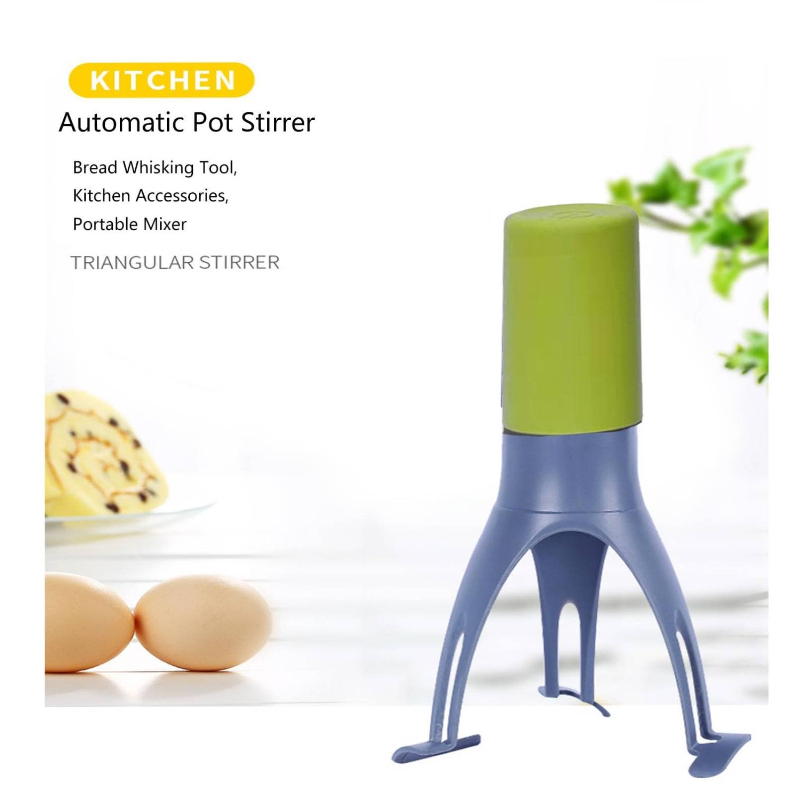 Batidor Triangular Automático  - Kitchen Gadgets And Appliances reseña y precio