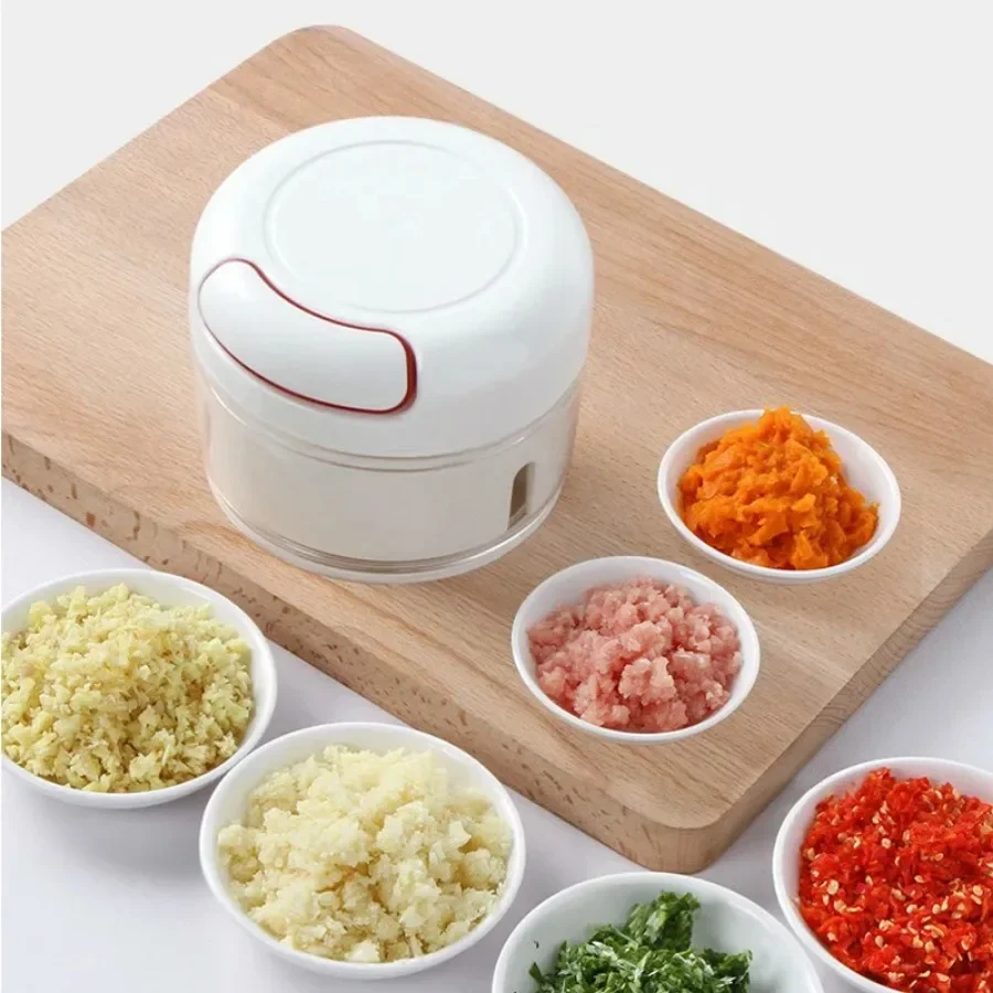 Trituradora de ajo de plástico - Kitchen Gadgets Vegetable Cutter reseña y precio