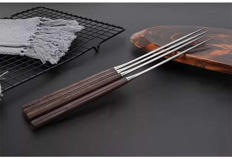 Palillos japoneses de acero in - Korean Kitchen Gadgets reseña y precio