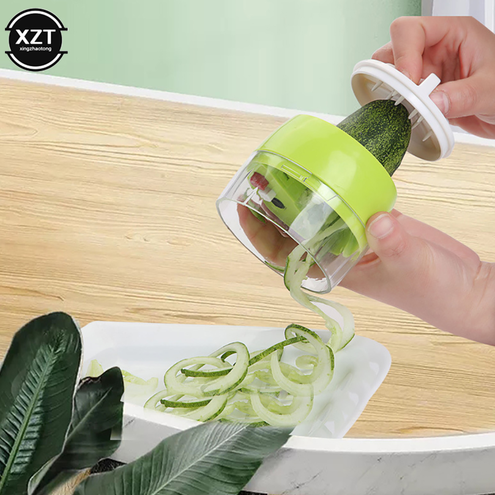 Rebanador de verduras en espir - Kitchen Gadgets Vegetable Cutter reseña y precio