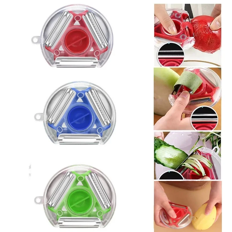 Juego de peladores Trio de 1 p - Kitchen Gadgets Vegetable Cutter reseña y precio