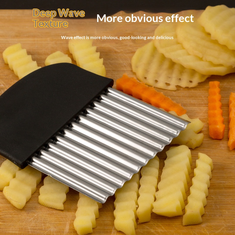 Cortador de Patatas Onduladas  - Kitchen Gadgets Vegetable Cutter reseña y precio