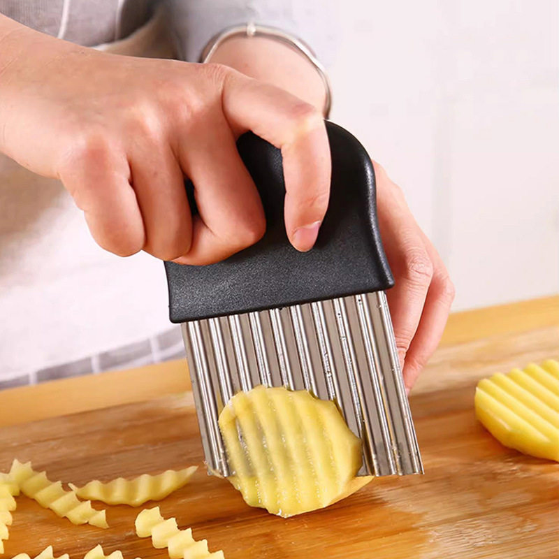 Cortador de Patatas Onduladas  - Kitchen Gadgets Vegetable Cutter reseña y precio